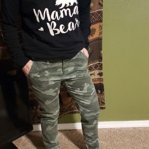 Camo pixie jeans